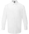 PR203 Premier Recyclight® Long Sleeve Poplin Shirt White colour image